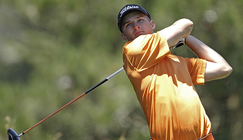 Morgan Hoffmann during the U.S. Open at Pebble Beach.