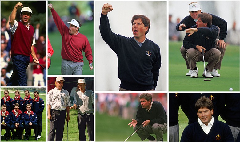 Fred Couples played in five Ryder Cups from 1989-1995.