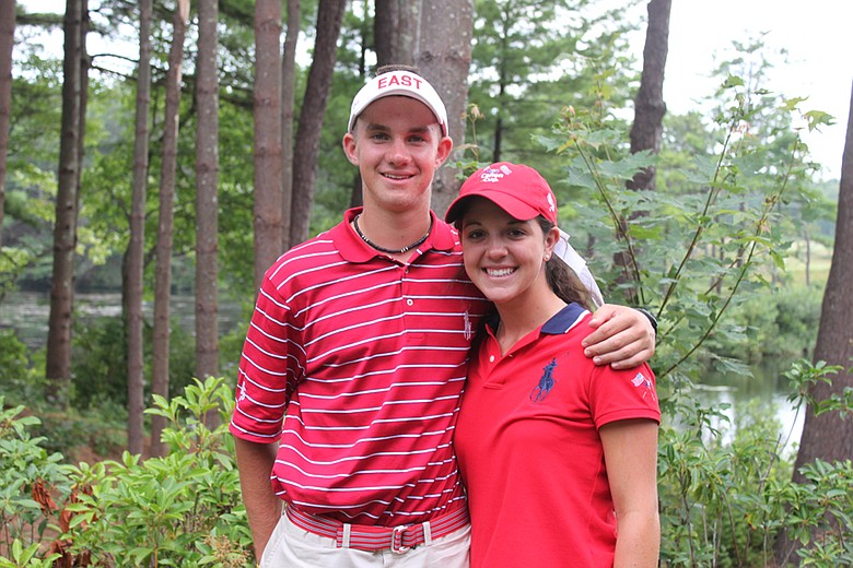 Patrick Rodgers and Emma Talley at the 2010 Canon Cup.