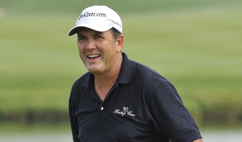 David Frost smiles after winning the 3M Championship.