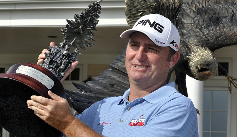 Bill Lunde won the Turning Stone Resort Championship on Aug. 8.