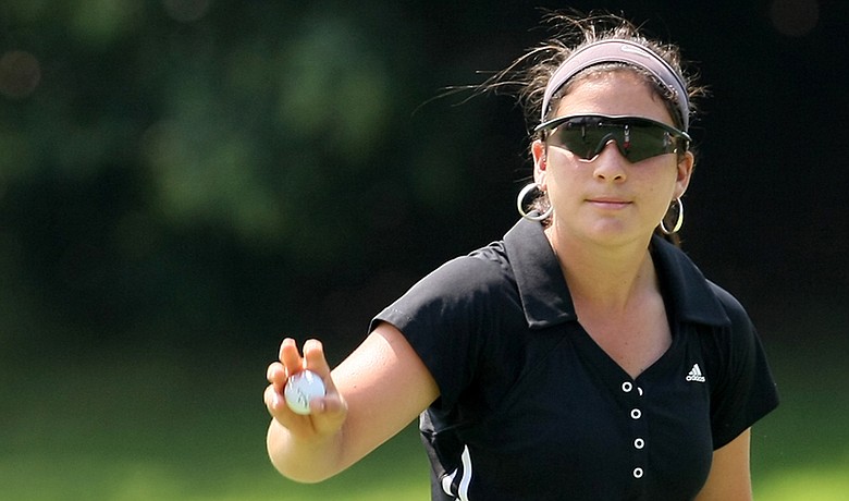Rachel Rohanna during the first round of stroke-play qualifying at the U.S. Women's Amateur.