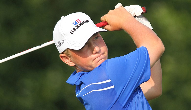 Brad Dalke, 12, during the 2010 U.S. Kids World Championship.
