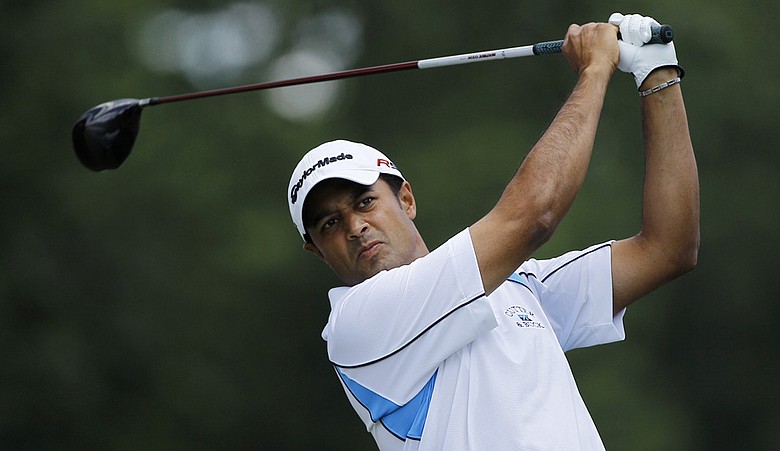 Arjun Atwal at the AT&T National.