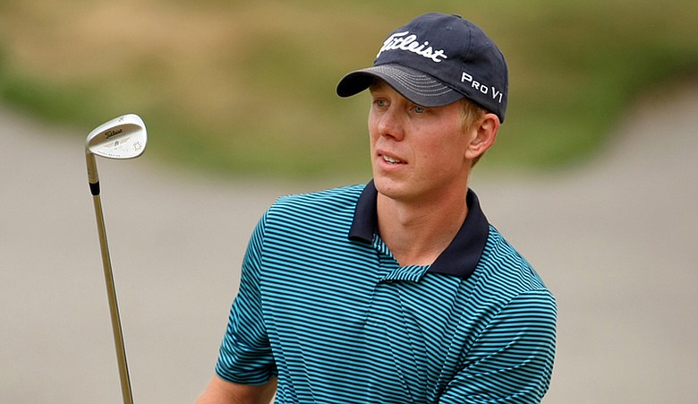Brad Benjamin at the 2010 U.S. Amateur at Chambers Bay.