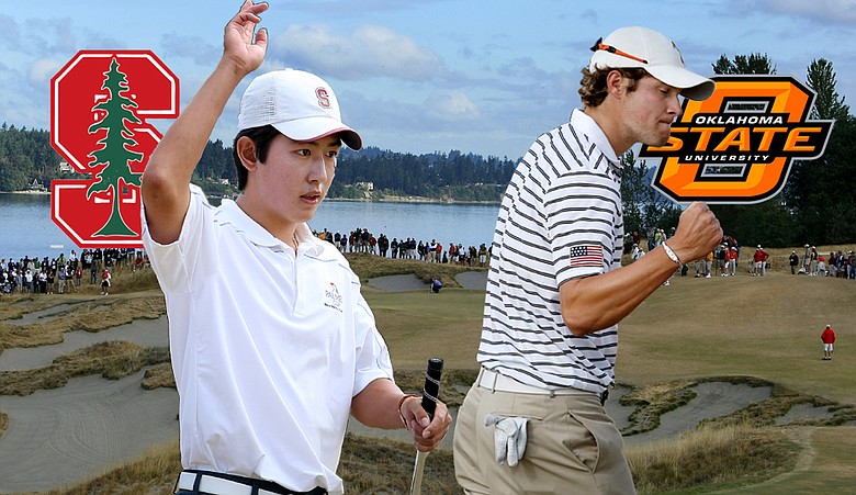 Stanford’s David Chung and Oklahoma State’s Peter Uihlein will meet in the finals of the U.S. Amateur Championship.