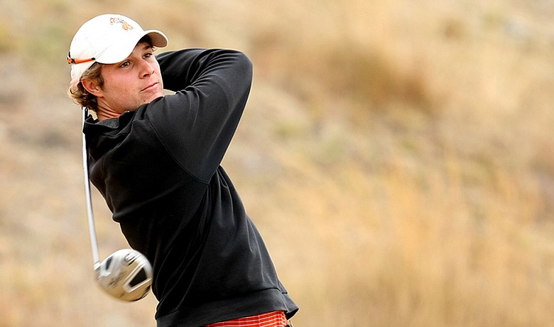 Peter Uihlein during the championship match of the U.S. Amateur.