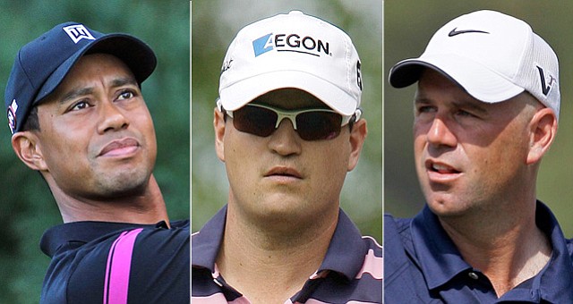 Tiger Woods, Zach Johnson and Stewart Cink are top candidates for Ryder Cup captain's picks. Corey Pavin makes his wildcard picks Tuesday.