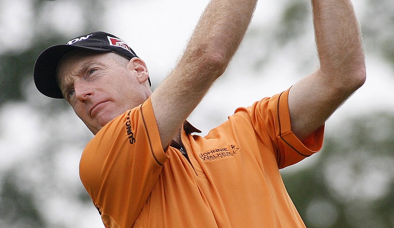 Jim Furyk during the Deutsche Bank Championship.