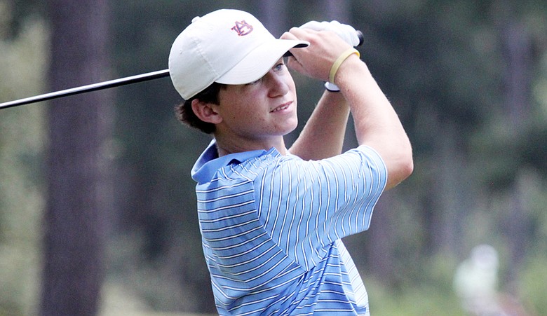 Michael Johnson took the first-round lead at the Junior Players Championship with a 4-under 68.