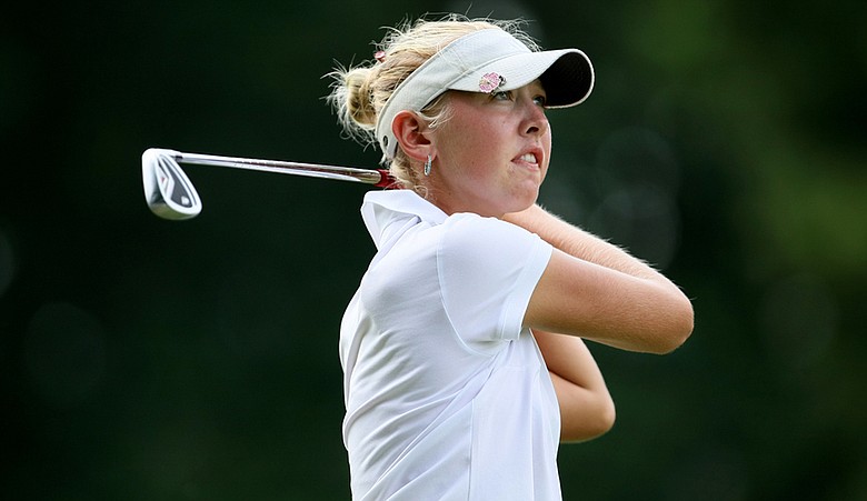 Jessica Korda during the 2010 U.S. Women's Amateur.