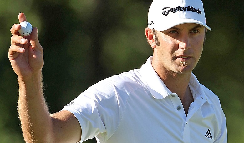 Dustin Johnson during the final round of the BMW Championship.
