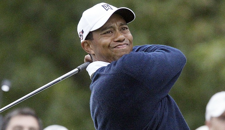Tiger Woods during the BMW Championship.