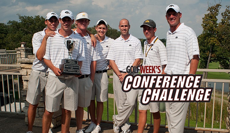 Iowa won the Golfweek Conference Challenge on Sept. 21.
