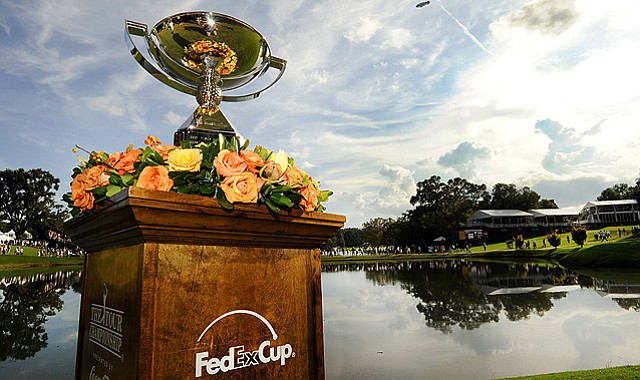The FedEx Cup trophy