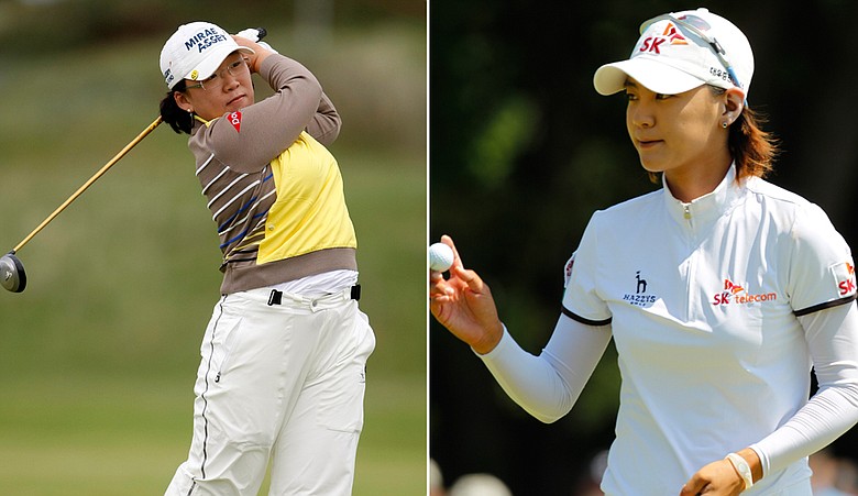 Jiyai Shin and Na Yeon Choi