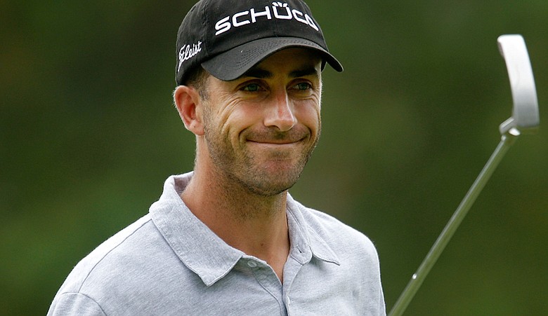 Geoff Ogilvy during Round 2 of the Tour Championship.