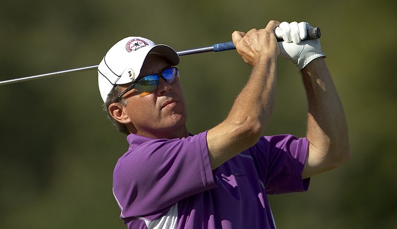 Chip Lutz during the U.S. Senior Amateur.