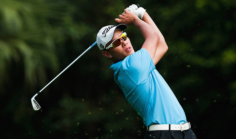 Lam Zhiqun at the 2009 Asian Amateur.