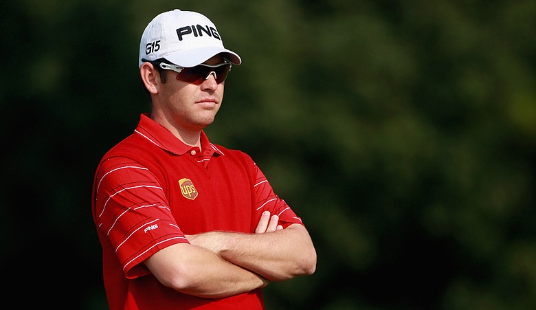 Louis Oosthuizen during Round 1 of the HSBC Champions.