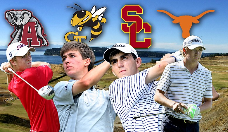 Justin Thomas, Oliver Schniederjans, Anthony Paolucci and Jordan Spieth are among the notable 2011 graduates who have given verbal commitments to play college golf.