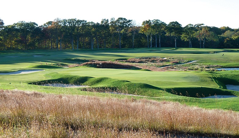 The par-3 15th hole at St. George's