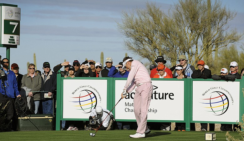 Ian Poulter during the 2009 Accenture Match Play Championship.