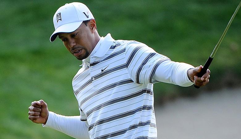 Tiger Woods during the third round of the 2010 Chevron World Challenge.