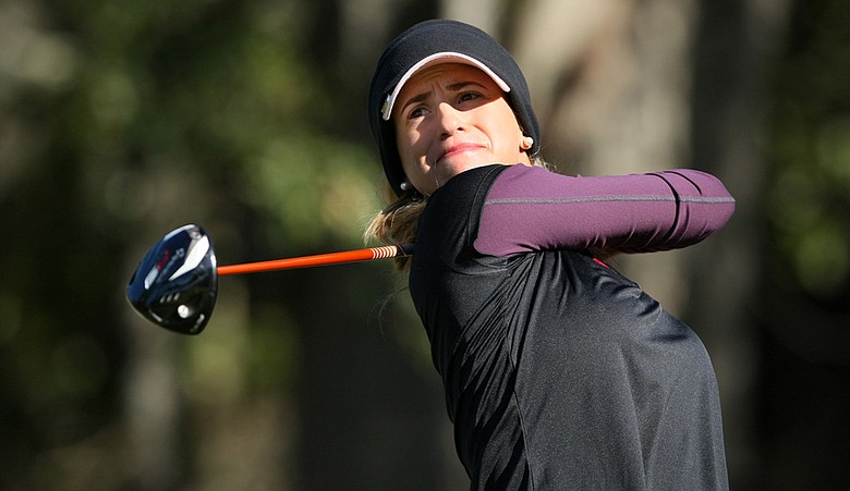 Belen Mozo during Round 1 of LPGA Q-School finals.