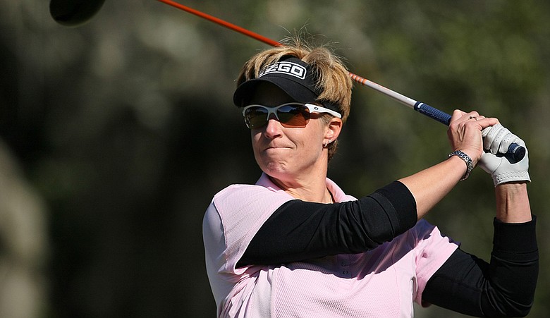 Nicole Jeray during Round 1 of LPGA Q-School finals.