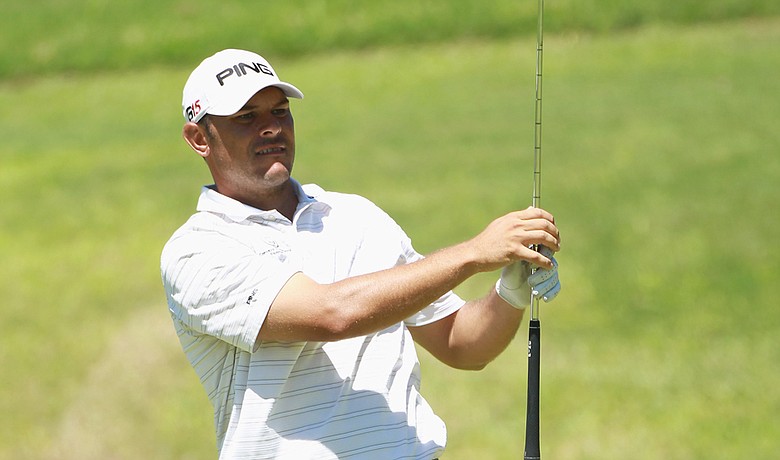 Brandon Pieters during the opening round of the Africa Open.