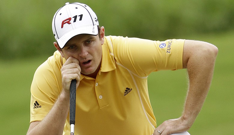 Justin Rose battled shoulder pain at the end of the 2010 season.