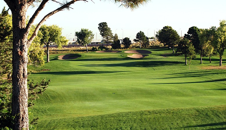 The University of New Mexico's Championship Golf Course.