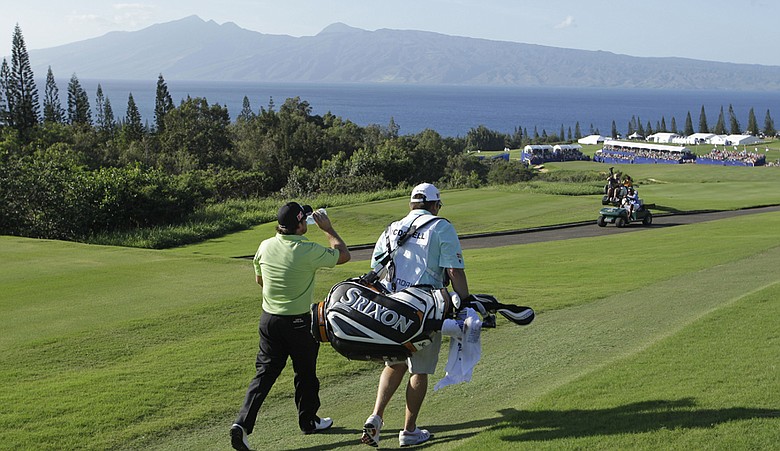 Graeme McDowell during the 2011 season-opener in Kapalua, Hawaii.
