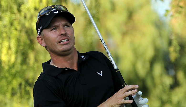 Derek Lamely during the opening round of the Bob Hope Classic.