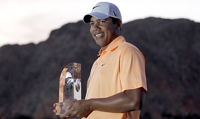 Jhonattan Vegas' victory at the 2011 Bob Hope Classic makes him the first Venezuelan to win on the PGA Tour. He is a 2010 Nationwide Tour graduate.