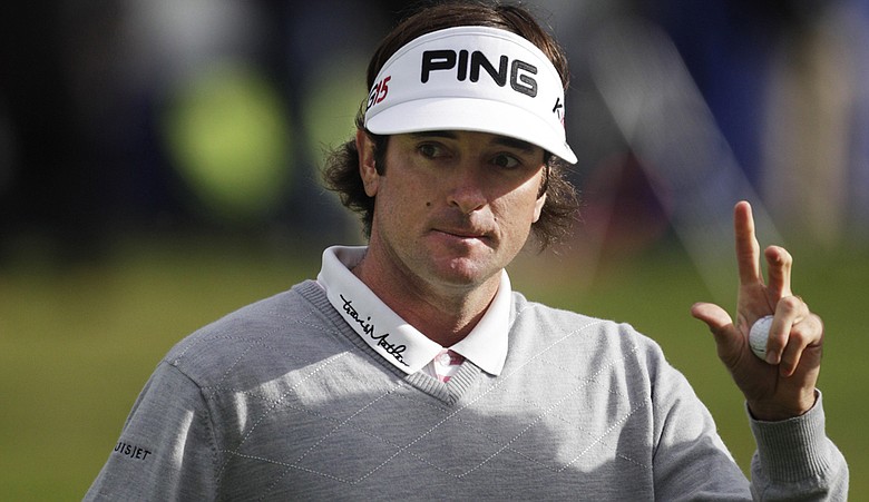 Bubba Watson during the final round of the Farmers Insurance Open.