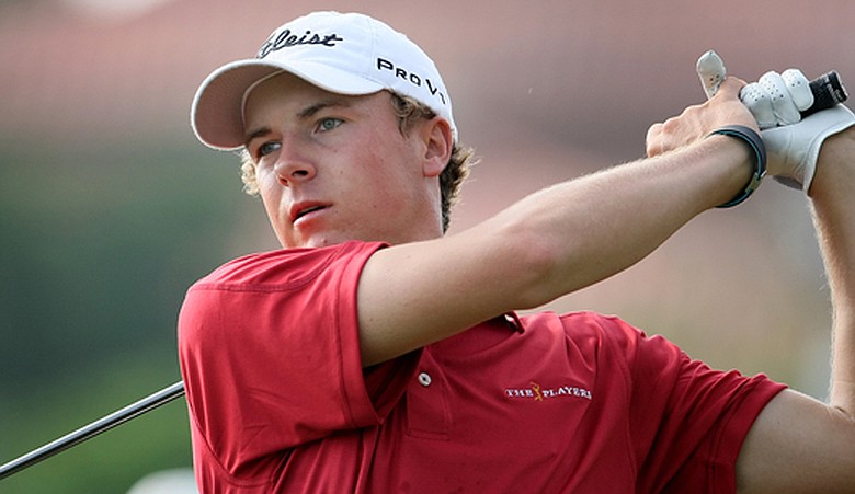 Jordan Spieth shoots an opening-round 73 at the Jones Cup to land in a four-way tie for second place.