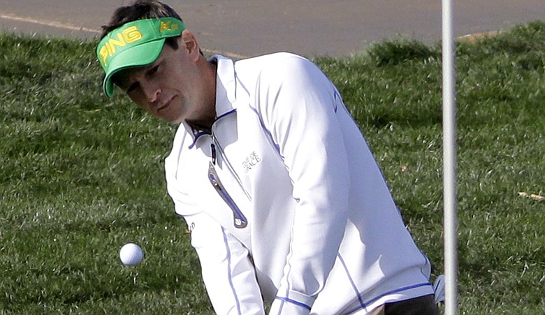 Mark Wilson during the second round of the Waste Management Phoenix Open.