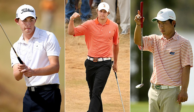 Patrick Cantlay, Peter Uihlein and Bank Vongvanij