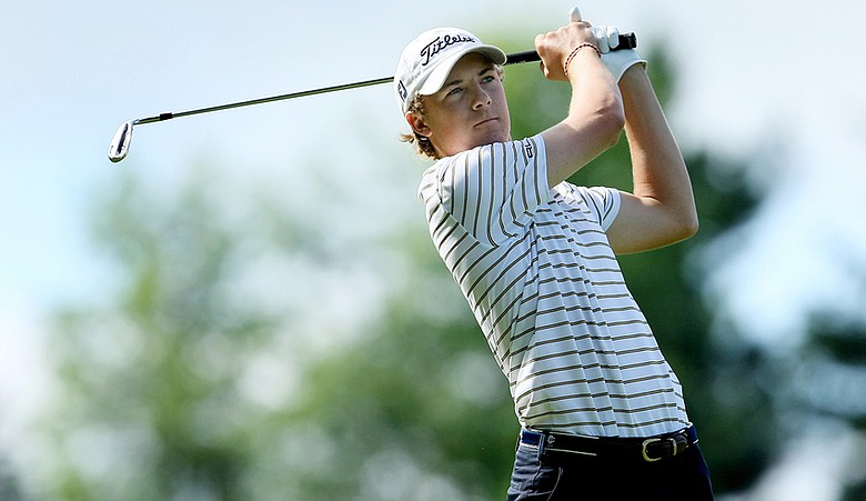 Jordan Spieth during the 2010 U.S. Junior Amateur.