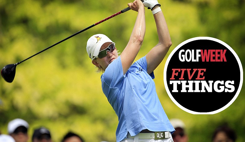 Karrie Webb during the 2011 HSBC Women's Champions