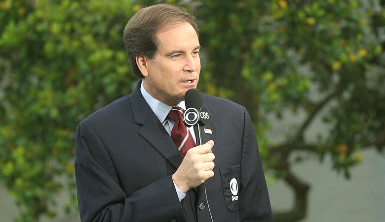 Frank Chirkinian, known as the father of televised golf, changed the industry landscape and served as a mentor to CBS golf anchor Jim Nantz (seen here).