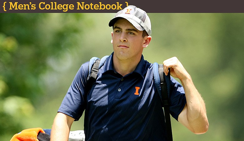 Illinois' Scott Langley during the 2010 NCAA Championship at the Honors Course.