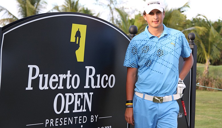Jason Roets at the PGA Tour's Puerto Rico Open.