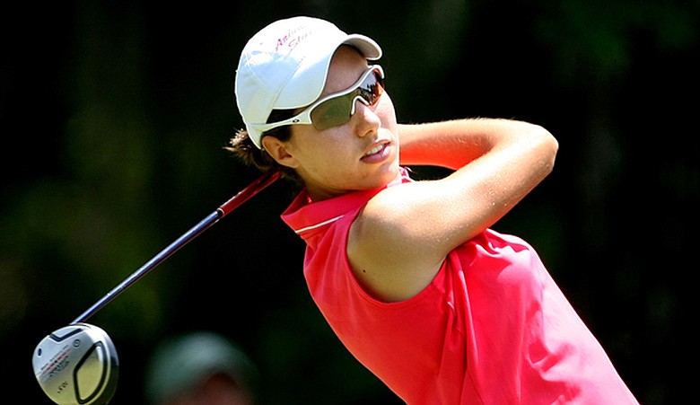 Arizona State's Carlota Ciganda during the 2010 NCAA National Championship.
