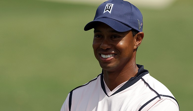 Tiger Woods during Day 2 of the Tavistock Cup.