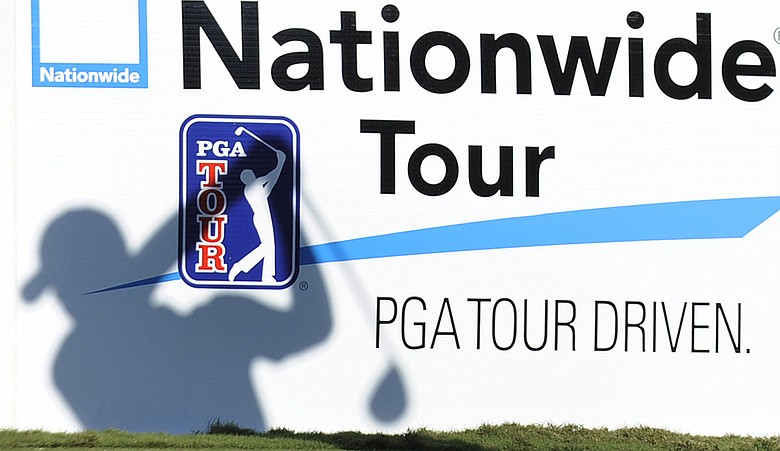 Signage displayed at the 2010 Nationwide Tour Championship.