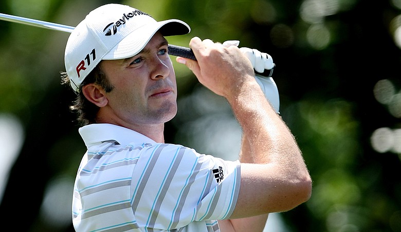 Martin Laird during the third round of the Arnold Palmer Invitational.