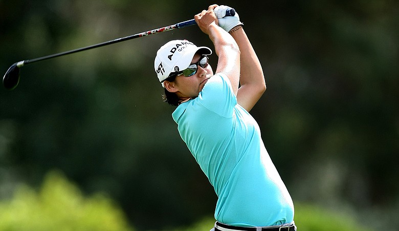Yani Tseng during Round 3 of the Kraft Nabisco Championship.